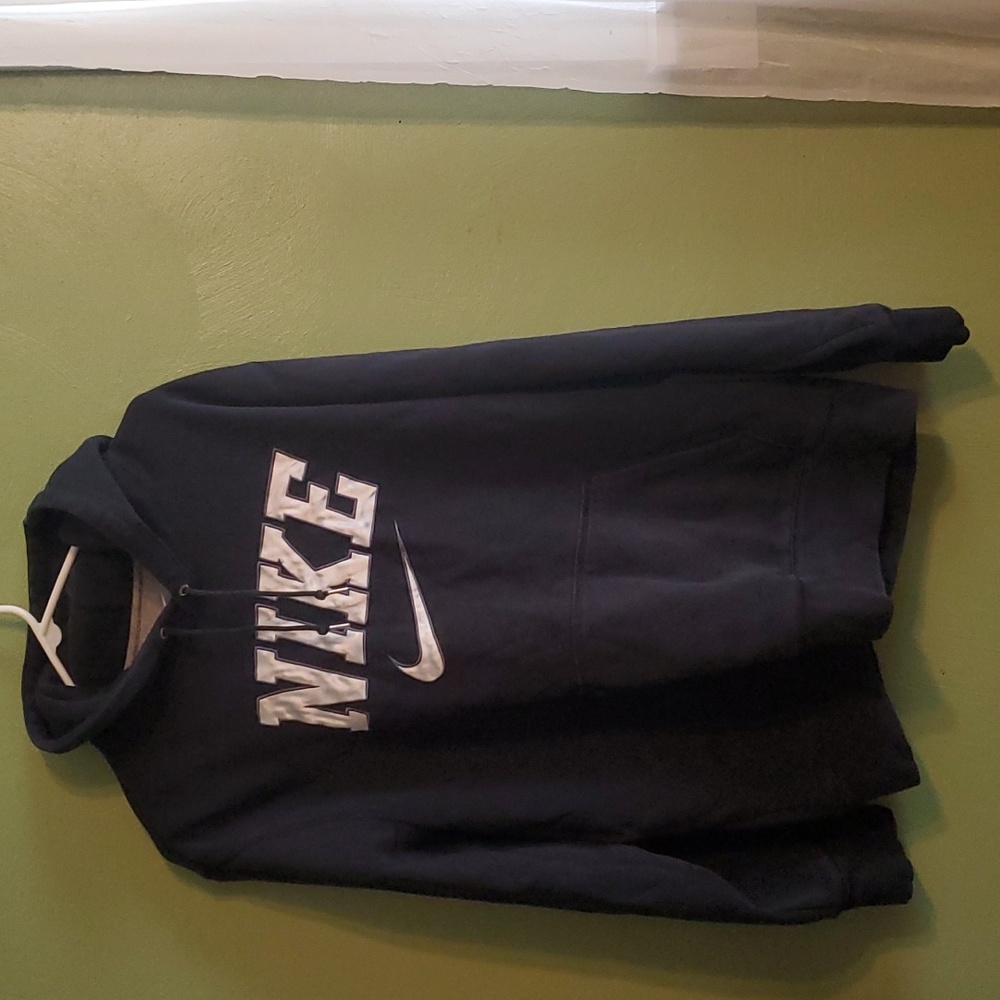 Nike hoodie with satin Nike logo